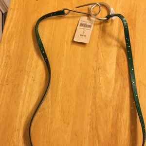 Coldwater Creek Belt! Green! New with tags!